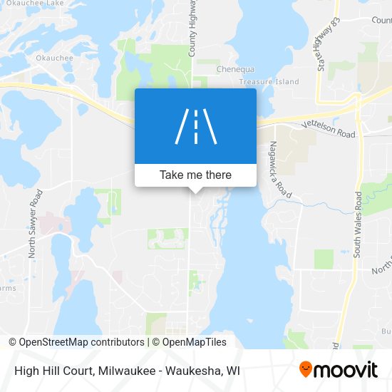High Hill Court map
