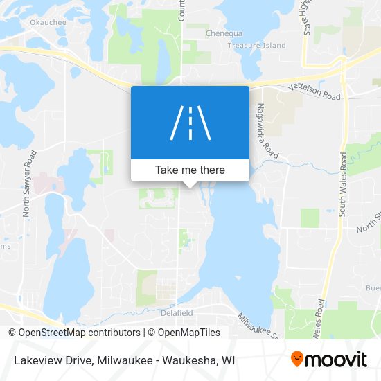Mapa de Lakeview Drive