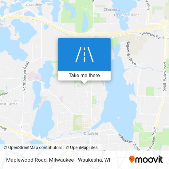 Maplewood Road map