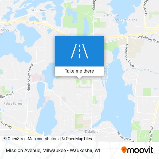 Mission Avenue map