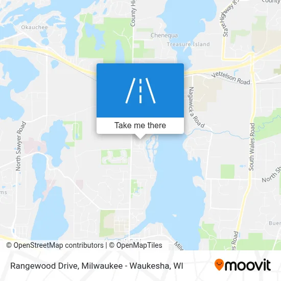Rangewood Drive map