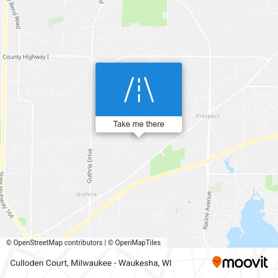 Culloden Court map