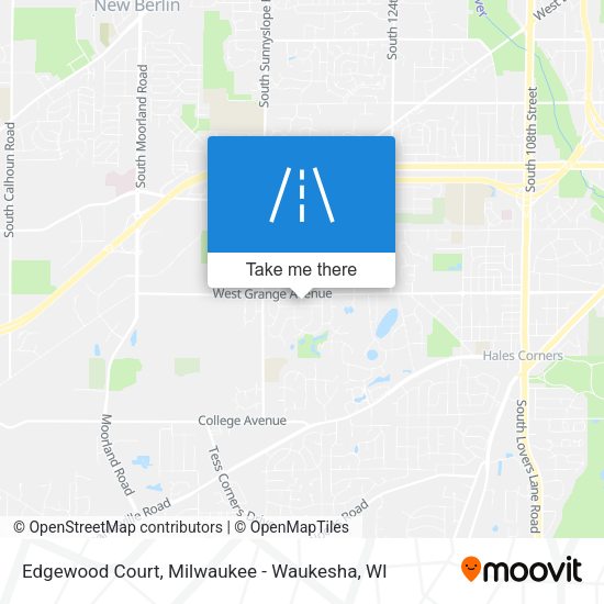 Mapa de Edgewood Court