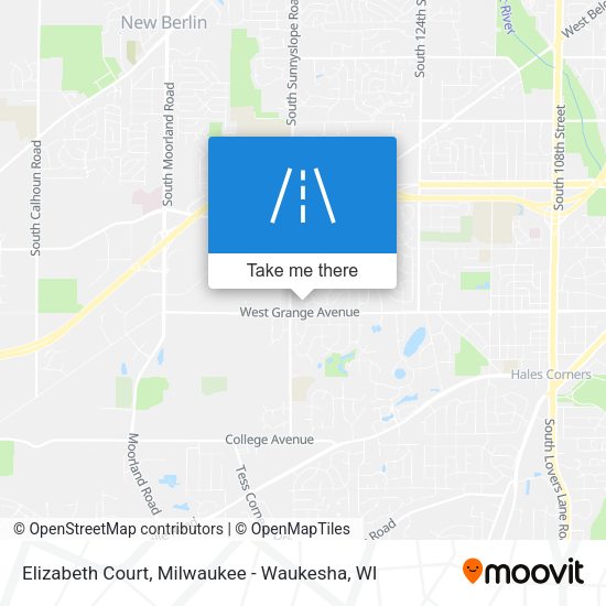 Elizabeth Court map