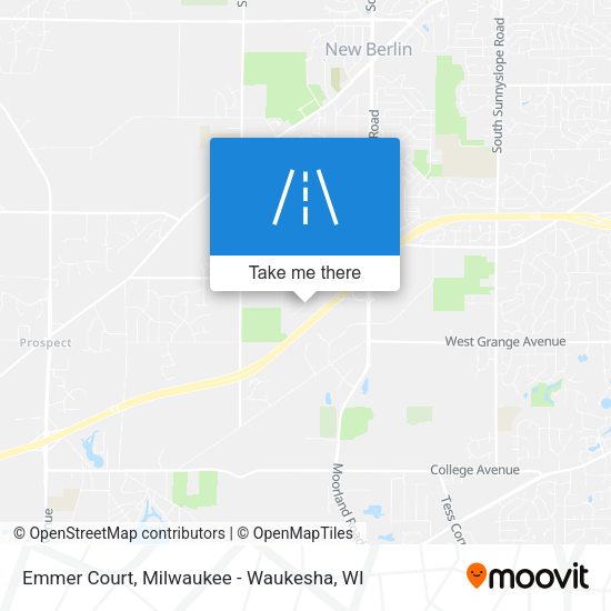 Emmer Court map
