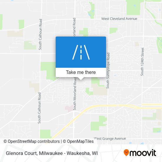 Glenora Court map