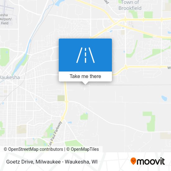 Goetz Drive map
