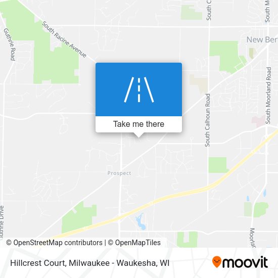 Hillcrest Court map