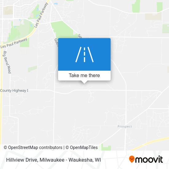 Mapa de Hillview Drive