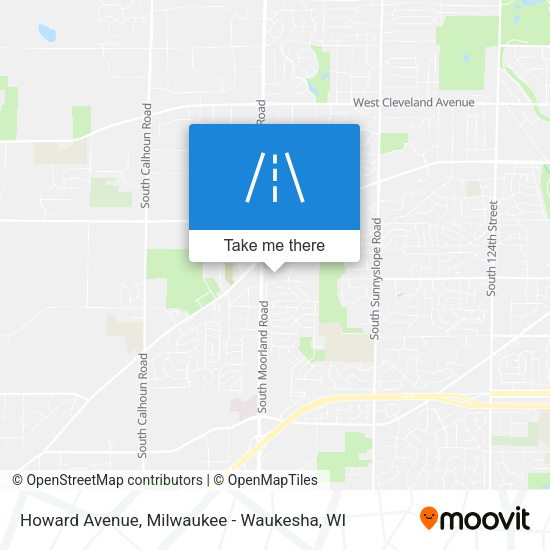 Howard Avenue map
