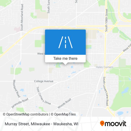 Murray Street map
