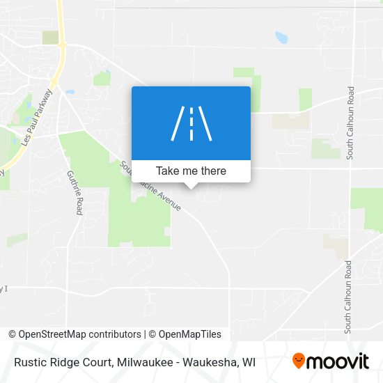 Rustic Ridge Court map