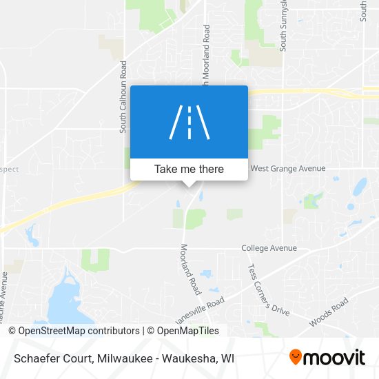 Mapa de Schaefer Court