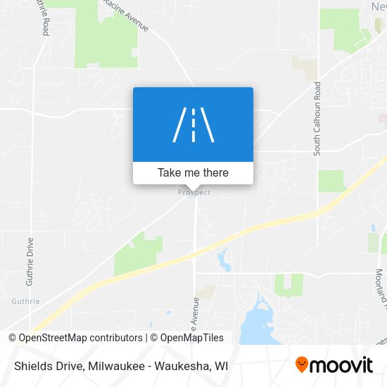 Shields Drive map