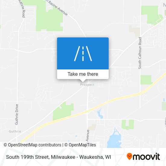 Mapa de South 199th Street