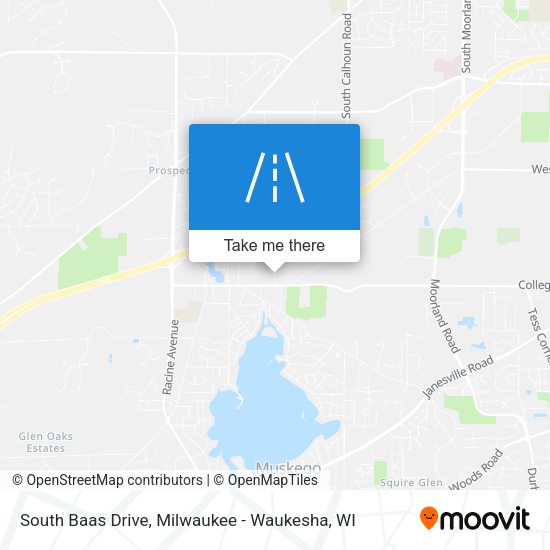 Mapa de South Baas Drive