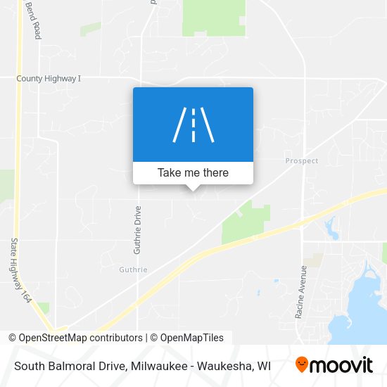 Mapa de South Balmoral Drive