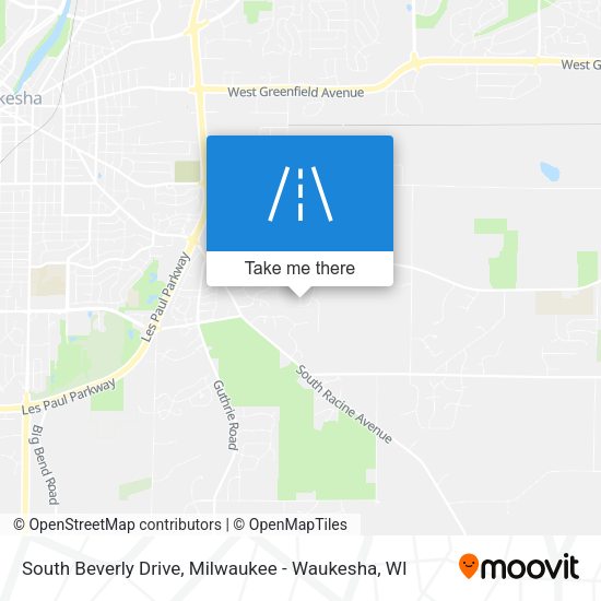 Mapa de South Beverly Drive