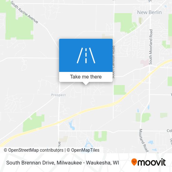 Mapa de South Brennan Drive