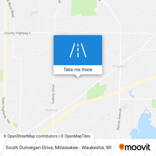 Mapa de South Dunvegan Drive