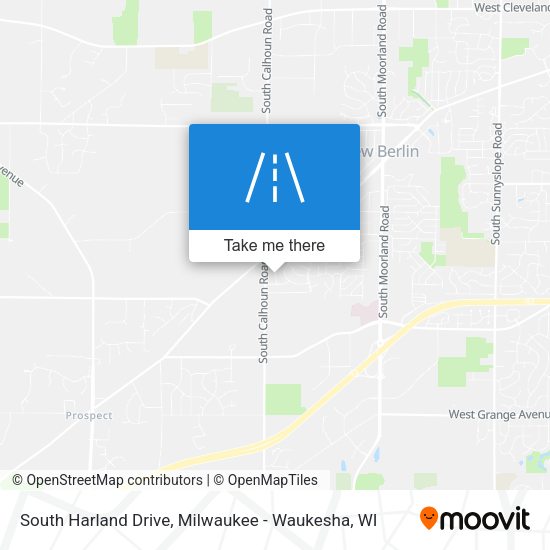 Mapa de South Harland Drive