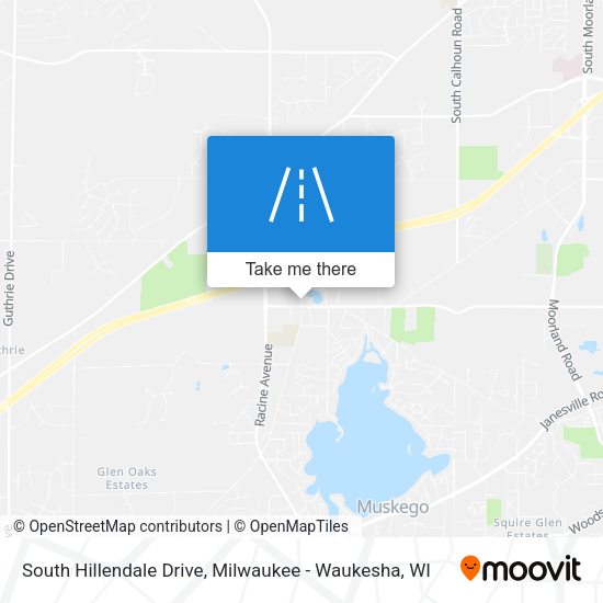 South Hillendale Drive map