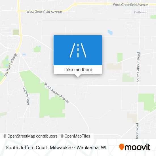 Mapa de South Jeffers Court