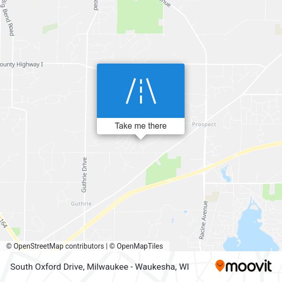 South Oxford Drive map