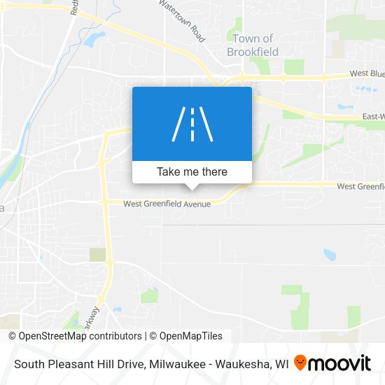 South Pleasant Hill Drive map