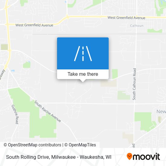 Mapa de South Rolling Drive