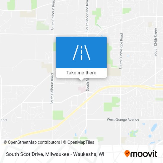 South Scot Drive map