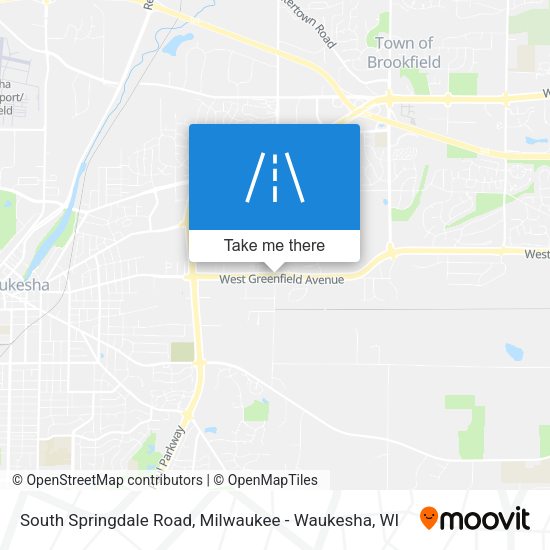 Mapa de South Springdale Road