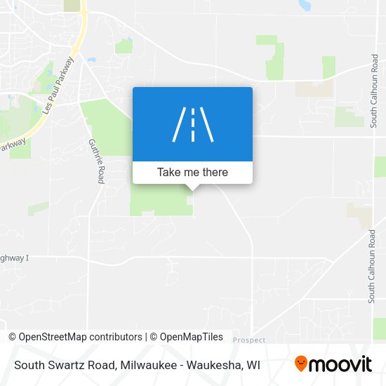 South Swartz Road map