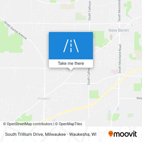 South Trillium Drive map