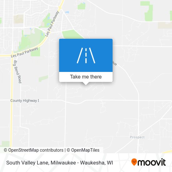 Mapa de South Valley Lane