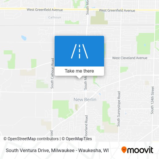 Mapa de South Ventura Drive
