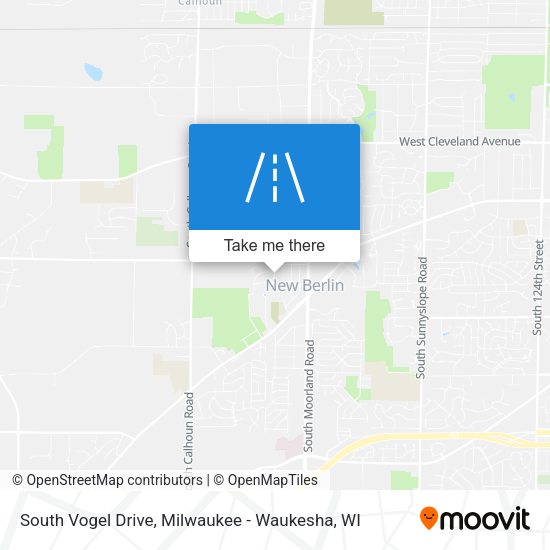 Mapa de South Vogel Drive