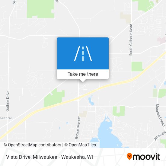 Vista Drive map