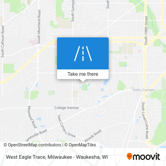 Mapa de West Eagle Trace