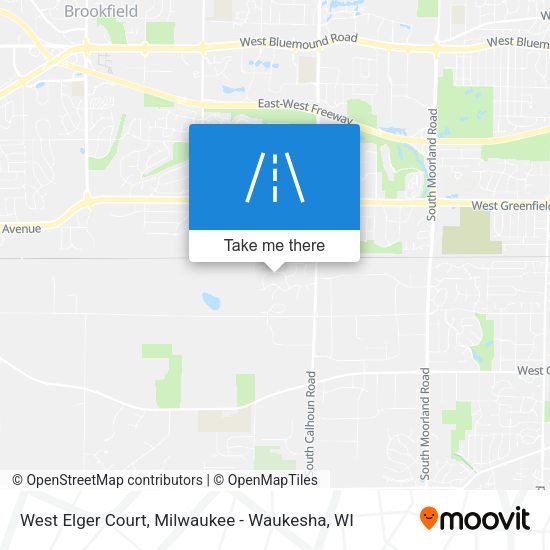 Mapa de West Elger Court