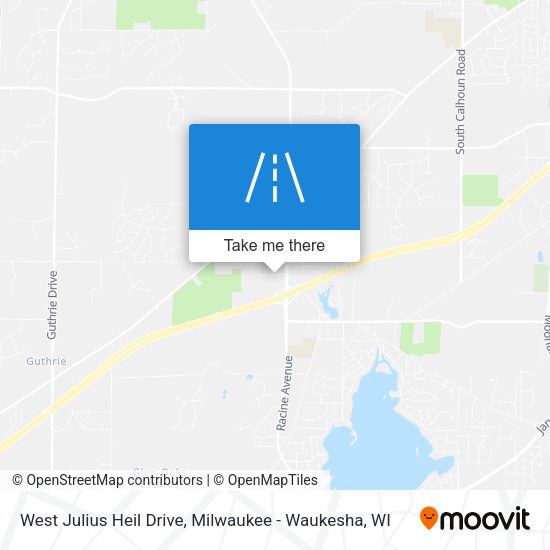 West Julius Heil Drive map