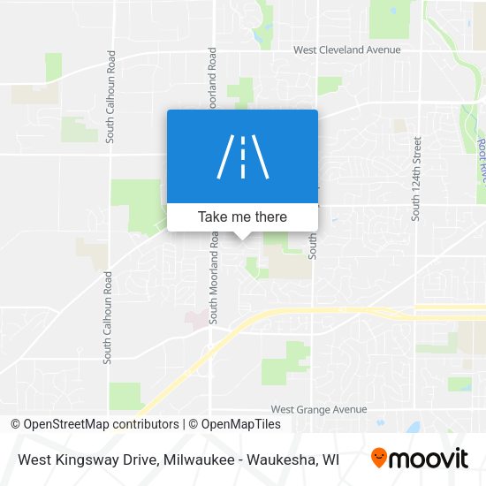 Mapa de West Kingsway Drive
