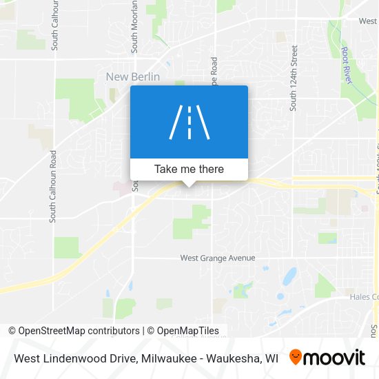 West Lindenwood Drive map
