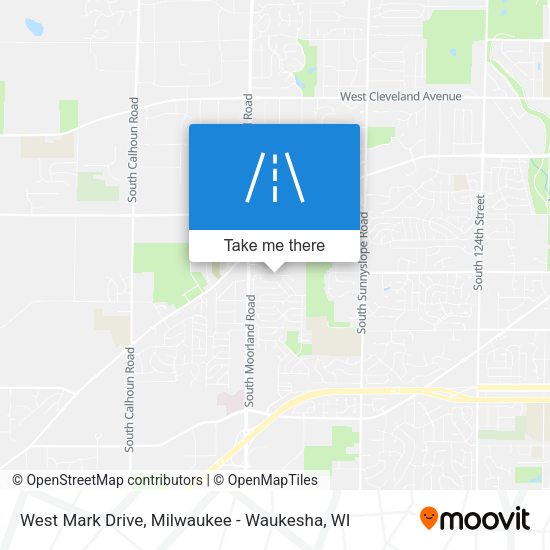 West Mark Drive map