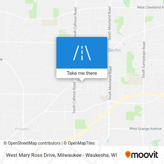 West Mary Ross Drive map