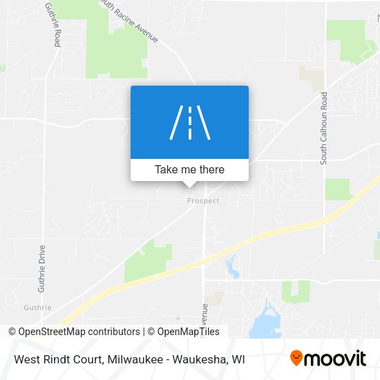 Mapa de West Rindt Court