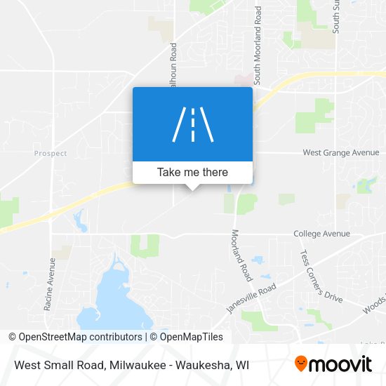 West Small Road map