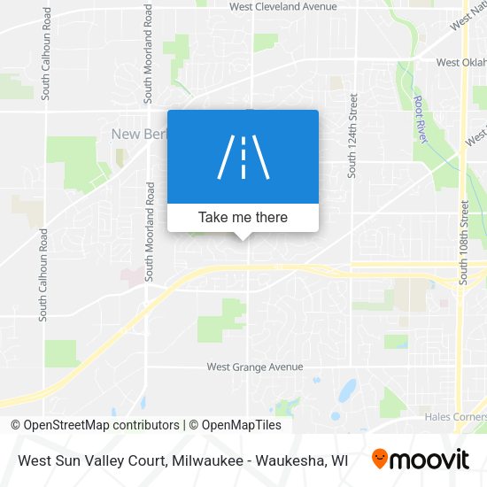 West Sun Valley Court map