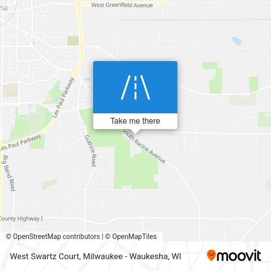 West Swartz Court map