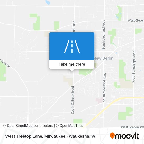 Mapa de West Treetop Lane